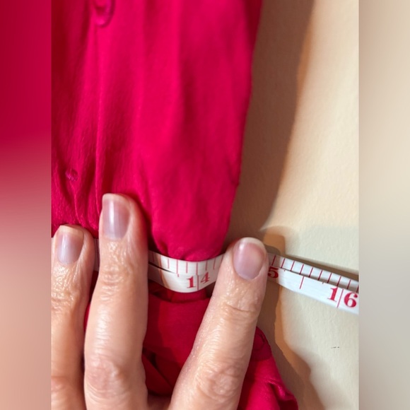 Ettwa by Anthropologie Pink Faux Wrap Romper EUC - Picture 13 of 14